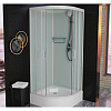 Душевая кабина Frank F409/1 White белый профиль 90x90 123009 Душевая кабина Frank F409/1 White белый профиль 90x90 123009
