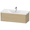 Тумба под раковину Duravit XVIU XV40180B171 подвесная 121 см Средиземноморский дуб