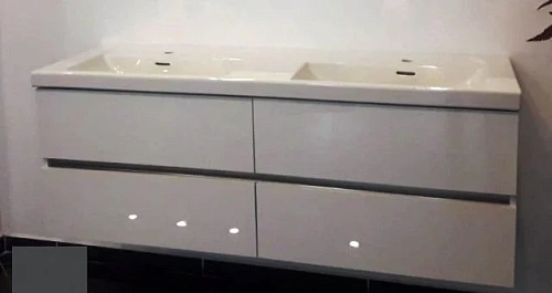 Тумба под раковину Armadi Art Vallessi 837-140-A glossy 140x46cm АНТРАЦИТ глянец 4 полки Тумба под раковину Armadi Art Vallessi 837-140-A glossy 140x46cm АНТРАЦИТ глянец 4 полки