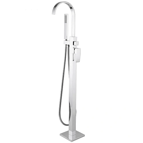 Смеситель для ванны ABBER Wasserfall AF8615 напольный, хром Смеситель для ванны ABBER Wasserfall AF8615 напольный, хром