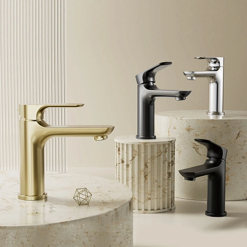 Смеситель для раковины Raglo R03.10.09, графит Смеситель для раковины Raglo R03.10.09, графит