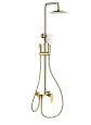 Душевая система Wonzon & Woghand брашированное золото (WW-A30874-BG) Душевая система Wonzon & Woghand брашированное золото (WW-A30874-BG)