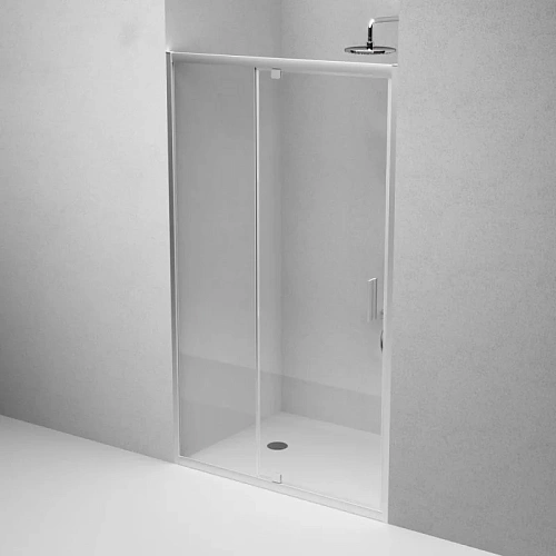 Душевая дверь AM.PM Gem W90G-120-1P-MT 120x195, серебро, стекло прозрачное Душевая дверь AM.PM Gem W90G-120-1P-MT 120x195, серебро, стекло прозрачное