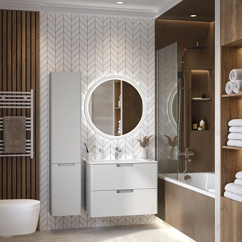 Шкаф-пенал PRATO Прато п6к-35 Лайт правый МАТ 240 04-00035-00 02 ЛТ светло-серый матовый Шкаф-пенал PRATO Прато п6к-35 Лайт правый МАТ 240 04-00035-00 02 ЛТ светло-серый матовый