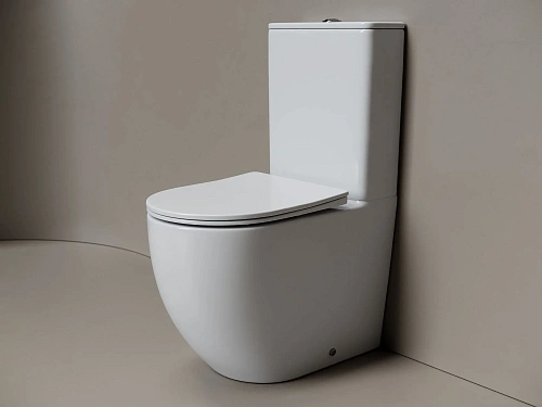 Чаша напольного унитаза Ceramica Nova Mia CN1801T-B торнадо Чаша напольного унитаза Ceramica Nova Mia CN1801T-B торнадо
