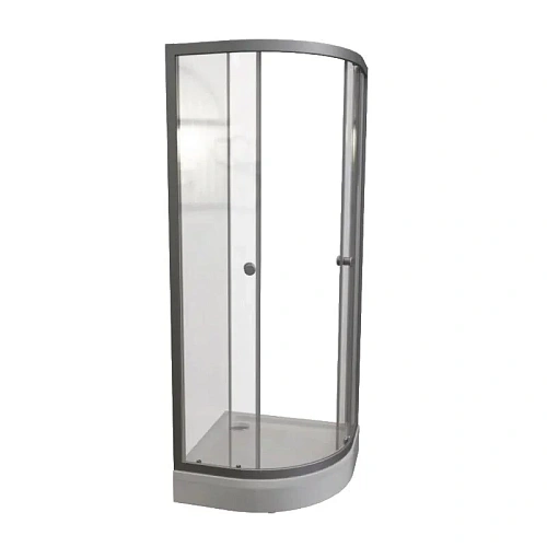 Душевой уголок Radomir Берген RD 80х80 1-09-2-0-0-3490 радиальный, стекла прозрачные, профиль матовый хром Душевой уголок Radomir Берген RD 80х80 1-09-2-0-0-3490 радиальный, стекла прозрачные, профиль матовый хром