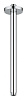 Кронштейн верхнего душа GROHE Rainshower, 296 мм, хром (28492000)