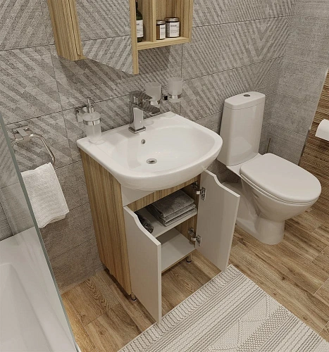 Тумба с раковиной DIWO Углич 50 461707 Тумба с раковиной DIWO Углич 50 461707