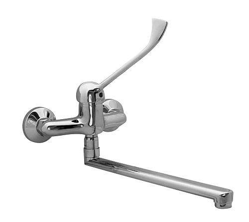 Смеситель для раковины Paini Bios 05CR119BLMEDICO с длинным изливом Смеситель для раковины Paini Bios 05CR119BLMEDICO с длинным изливом