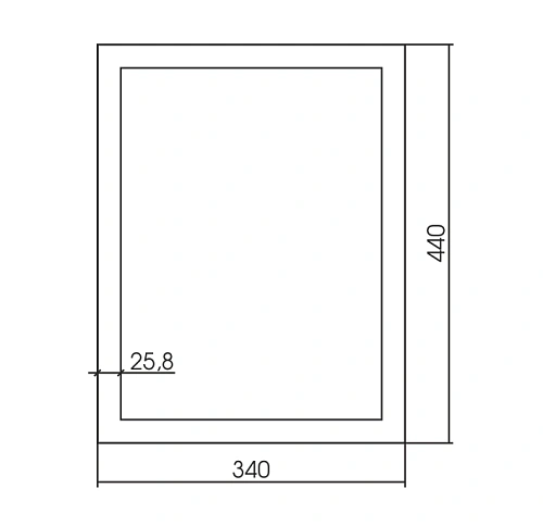 Зеркало SILVER MIRRORS 340x440 Серебро Магнат (ФР-00002186) Зеркало SILVER MIRRORS 340x440 Серебро Магнат (ФР-00002186)