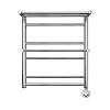 Картинка анонса товара «полотенцесушитель электрический lemark pramen lm33607e п7 500x600, левый/правый»