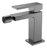 Картинка анонса товара «смеситель для биде boheme qubic matt gun metal 476-gm»
