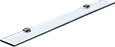 Полка STWORKI Glass Shelf 60 полкодержатели хром 440735 Полка STWORKI Glass Shelf 60 полкодержатели хром 440735