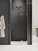 Душевая дверь NEW TRENDY AVEXA COPPER BRUSHED 120x200 EXK-3540 брашированная медь