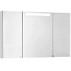 Зеркальный шкаф Aquaton Мадрид 120 со светильником белый 1A113402MA010 Зеркальный шкаф Aquaton Мадрид 120 со светильником белый 1A113402MA010
