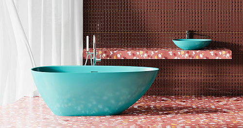 Ванна отдельностоящая Salini PAOLA 160х80 1015203M из искусственого камня S-Stone Ванна отдельностоящая Salini PAOLA 160х80 1015203M из искусственого камня S-Stone