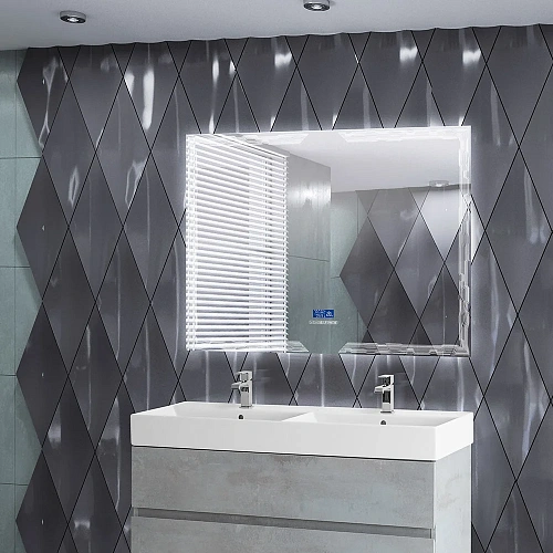 Зеркало CEZARES 120x90 см 45064 с подстветкой, сенсором Touch System, антизапотеванием, радио и датчиком температуры Зеркало CEZARES 120x90 см 45064 с подстветкой, сенсором Touch System, антизапотеванием, радио и датчиком температуры