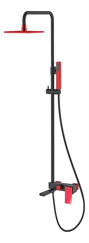 Душевая система Boheme BlackRed 148-BR.2 Душевая система Boheme BlackRed 148-BR.2