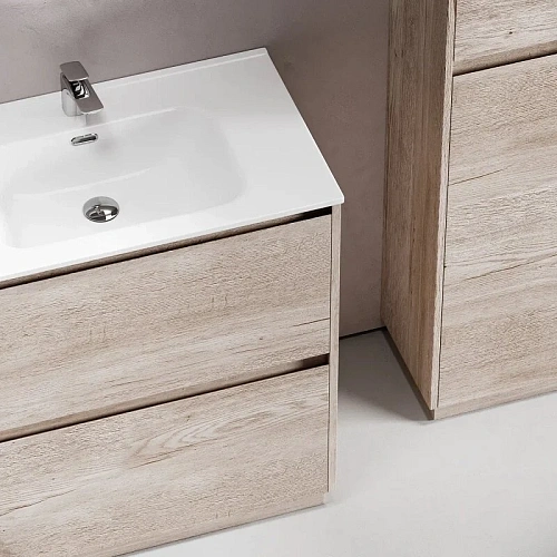 Тумба под раковину Sancos Libra Floor LB80FEG напольная, 790х450х840 дуб галифакс натуральный Тумба под раковину Sancos Libra Floor LB80FEG напольная, 790х450х840 дуб галифакс натуральный