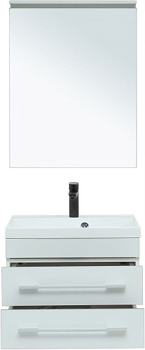 Тумба под раковину Aquanet Верона 58 New белый матовый 00272423 Тумба под раковину Aquanet Верона 58 New белый матовый 00272423