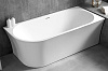Картинка анонса товара «акриловая ванна abber ab9257-1.5 r 150x78 правосторонняя, белая»