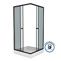 Душевой уголок Niagara Eco NG-008-14QT (800х800х1950) низкий поддон (13см) стекло тонированное _0081432QT Душевой уголок Niagara Eco NG-008-14QT (800х800х1950) низкий поддон (13см) стекло тонированное _0081432QT