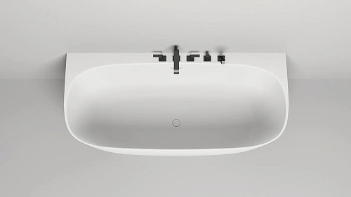 Ванна из искусственного камня Salini SOFIA WALL 180x85 102513G S-Sense Ванна из искусственного камня Salini SOFIA WALL 180x85 102513G S-Sense