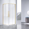 Душевой уголок Vincea Slim-N VSS-4SN900CLG, 900x900, брашированное золото, стекло прозрачное Душевой уголок Vincea Slim-N VSS-4SN900CLG, 900x900, брашированное золото, стекло прозрачное