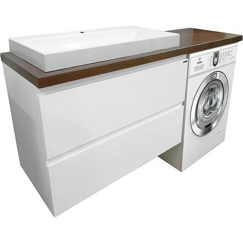 Тумба с раковиной Эстет Malibu Luxe ФР-00007116 1550х500 левая, подвесная 2 ящика Тумба с раковиной Эстет Malibu Luxe ФР-00007116 1550х500 левая, подвесная 2 ящика