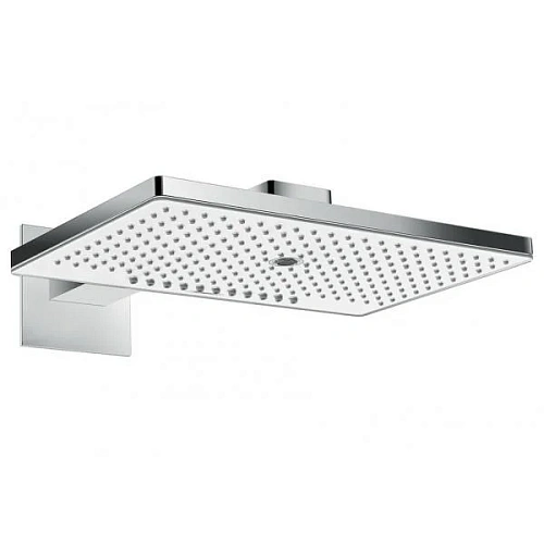 Верхний душ Hansgrohe Rainmaker Select 460 3jet EcoSmart 24017400, белый/хром встраиваемый Верхний душ Hansgrohe Rainmaker Select 460 3jet EcoSmart 24017400, белый/хром встраиваемый