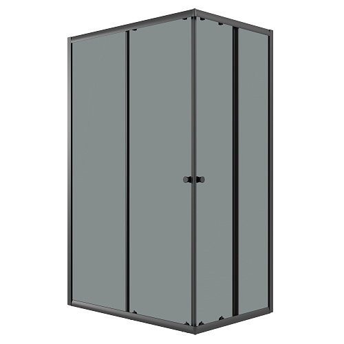 Душевой уголок Niagara Eco NG-1018-14QT (100x80x190) прямоугольник, раздвиж, профиль черный, стекло тонированное (4мм) Душевой уголок Niagara Eco NG-1018-14QT (100x80x190) прямоугольник, раздвиж, профиль черный, стекло тонированное (4мм)