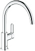 Картинка анонса товара «смеситель для кухни grohe bauedge (31367000) хром»