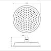 Верхний душ Wonzon & Woghand брашированное золото (WW-88DP05-BG) Верхний душ Wonzon & Woghand брашированное золото (WW-88DP05-BG)