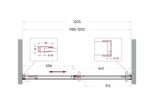 Душевая дверь BelBagno SOFT_CLOSE-1-BF-1-120-C-Cr 120 см, профиль хром, стекло прозрачное Душевая дверь BelBagno SOFT_CLOSE-1-BF-1-120-C-Cr 120 см, профиль хром, стекло прозрачное