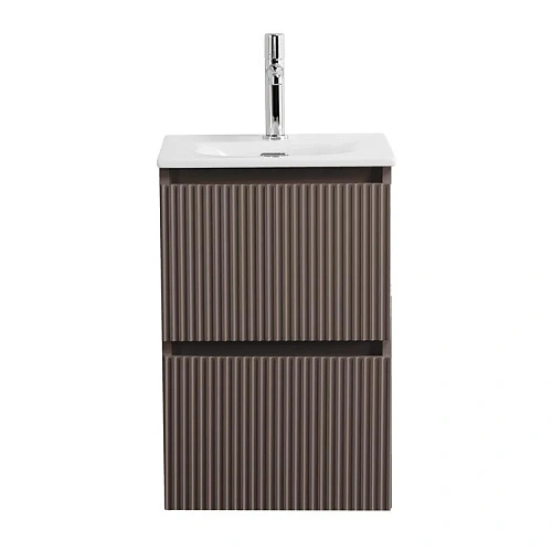 Тумба под раковину BelBagno UNO-MINI-400-2C-SO-CO бежевый матовый, 400x405x608 Тумба под раковину BelBagno UNO-MINI-400-2C-SO-CO бежевый матовый, 400x405x608