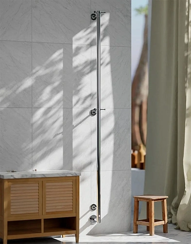 Полотенцесушитель электрический Margaroli Arcobaleno 616, хром 616CRB-1650 Полотенцесушитель электрический Margaroli Arcobaleno 616, хром 616CRB-1650