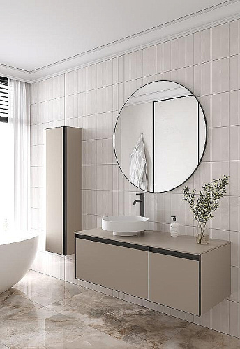Тумба под раковину Armadi Art QUATRO 2 120см (80+40) DAPHNE профиль ANTHRACITE 790-M2-120-D-A Тумба под раковину Armadi Art QUATRO 2 120см (80+40) DAPHNE профиль ANTHRACITE 790-M2-120-D-A