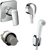Картинка анонса товара «гигиенический душ со смесителем hansgrohe logis e setlogisg 71604000+13620180 +27454000+32127000 вст»