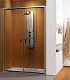 Детальная картинка товара «душевая дверь radaway premium plus dwd 33353-01-01n 140 см прозрачное стекло»