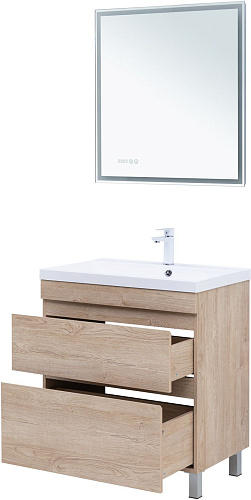 Тумба под раковину Aquanet Нота New 75 00344143 дуб светлый Тумба под раковину Aquanet Нота New 75 00344143 дуб светлый