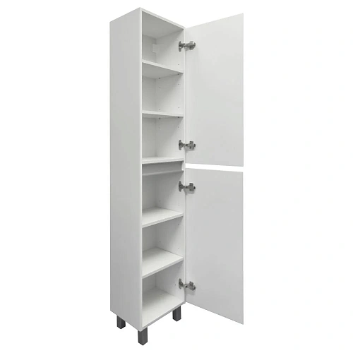 Шкаф-пенал Comforty Валдай-40Н 00-00020473 белая матовая Шкаф-пенал Comforty Валдай-40Н 00-00020473 белая матовая