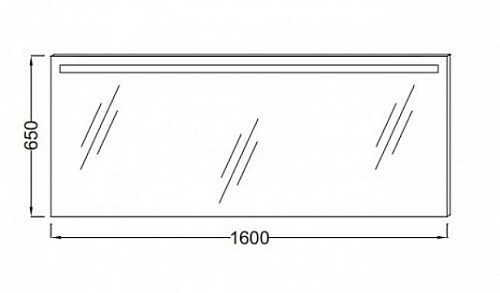 Зеркало Jacob Delafon 160 EB1422-NF Зеркало Jacob Delafon 160 EB1422-NF