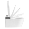 Унитаз SMART ARROW AKH1051H с сиденьем белый Унитаз SMART ARROW AKH1051H с сиденьем белый