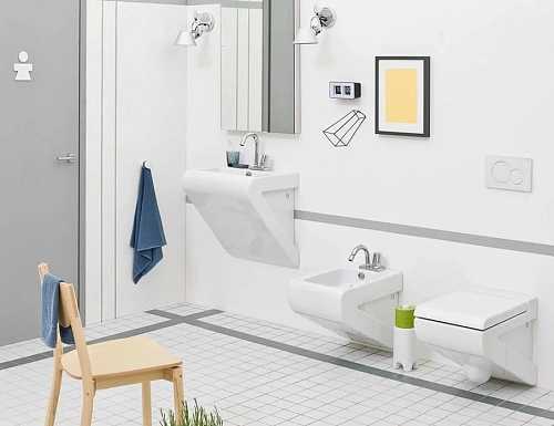 Унитаз подвесной ArtCeram LaFontana LFV001 01 00 белый без сиденья Унитаз подвесной ArtCeram LaFontana LFV001 01 00 белый без сиденья