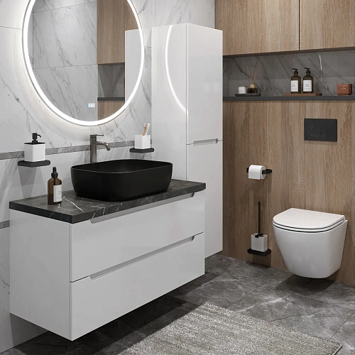 Тумба со столешницей и раковиной BelBagno ETNA 80 etna80bl-kepmno-1302h301-set подвесная ETNA80BL-KEPMNO-1302H301-SET Тумба со столешницей и раковиной BelBagno ETNA 80 etna80bl-kepmno-1302h301-set подвесная ETNA80BL-KEPMNO-1302H301-SET