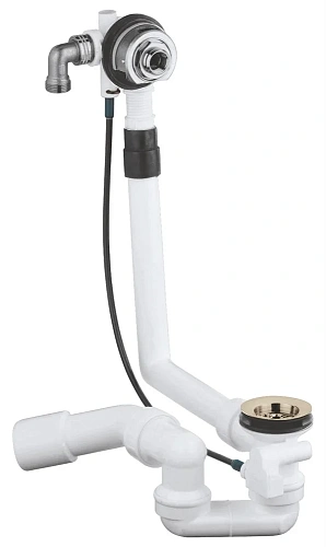 Слив-перелив с функцией налива GROHE Talentofill, никель глянец (28990BE0) Слив-перелив с функцией налива GROHE Talentofill, никель глянец (28990BE0)