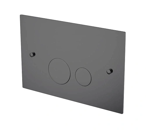 Клавиша смыва Boheme SHINE GUN METAL 648-SGM ультраплоская (для 666) графит глянцевый Клавиша смыва Boheme SHINE GUN METAL 648-SGM ультраплоская (для 666) графит глянцевый