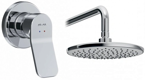 Душевая система AM.PM X-Joy FB85A2R000 встраиваемая С ВНУТРЕННЕЙ ЧАСТЬЮ, для душа Душевая система AM.PM X-Joy FB85A2R000 встраиваемая С ВНУТРЕННЕЙ ЧАСТЬЮ, для душа