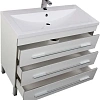 Тумба под раковину Aquanet Верона 100 белый (напольная 3 ящика) 00178471 Тумба под раковину Aquanet Верона 100 белый (напольная 3 ящика) 00178471