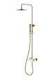 Детальная картинка товара «душевая система boheme stick 128-wg.2 white touch gold»